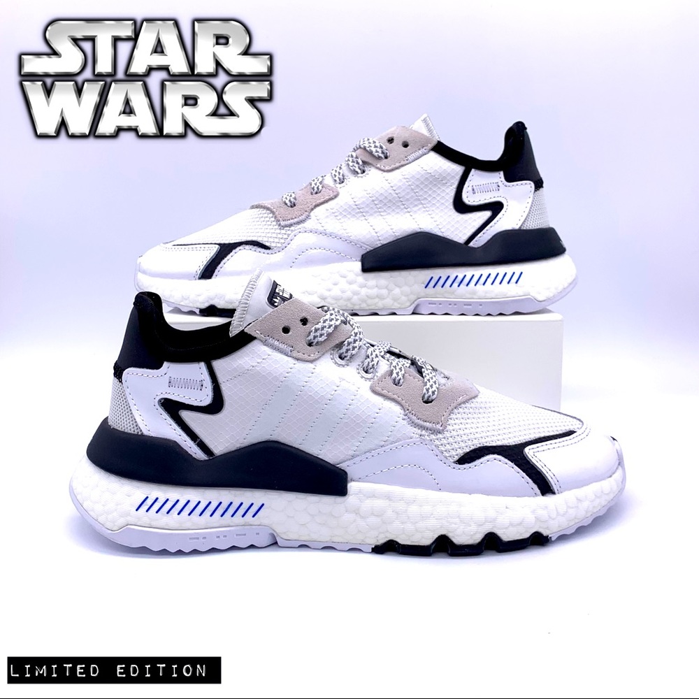 Adidas x Star Wars Night Jogger Storm Trooper Sneakers